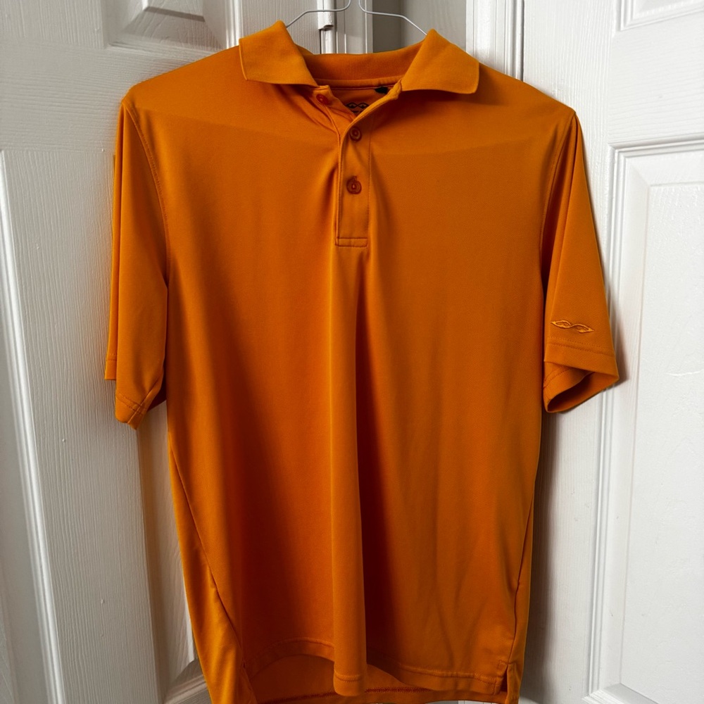 Snake Eyes Men’s Orange Golf Polo